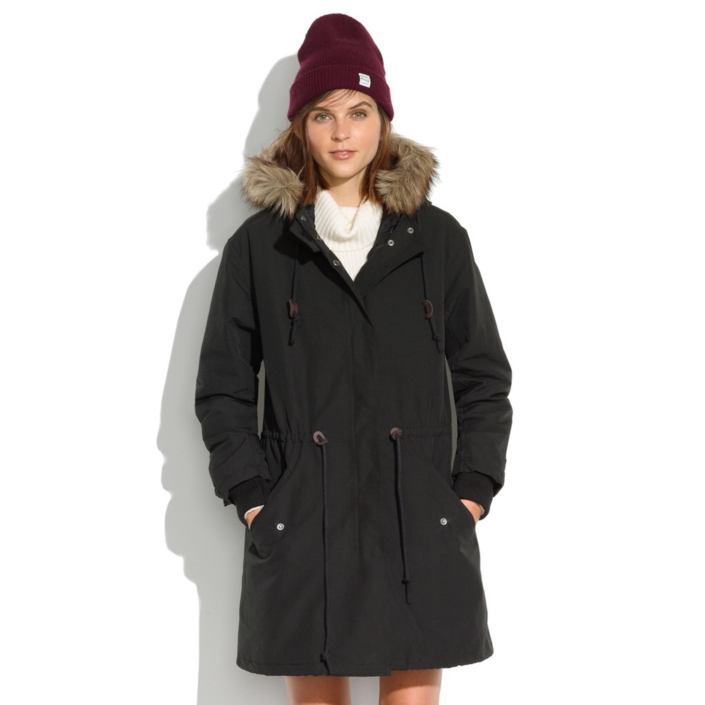 Madewell field parka size medium